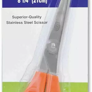 قیچی اداری لوکس FIS دسته نارنجی، سایز 8.25 اینچ - FSSEKS-108