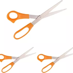 قیچی اداری FIS FSSE56308، سایز 8.12.7 سانتی متر (بسته 3 عددی)