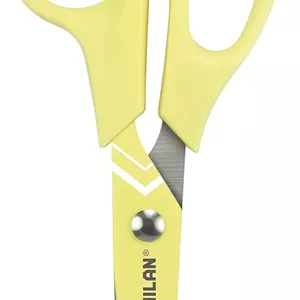 Milan A.C. Blister Pack of Basic Pastel Sugar Diamond Yellow Scissors