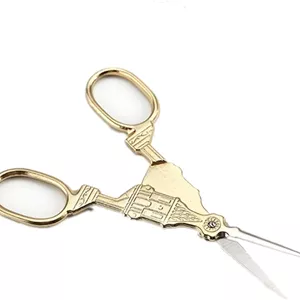 قیچی چند منظوره استیل ضد زنگ AUEMNUR، قیچی کوچک برای برش کاغذ (رنگ: Hortel)