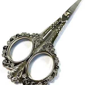 AUEMNUR Scissors Craft Scissors Hand Sewing Supplies Cross Stitch Scissors Sewing Tools Scissors (Color : Hortel�)