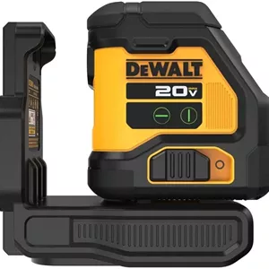 تراز لیزری متقاطع دیوالت 20V MAX ATOMIC، لیزر خطی متقاطع، سبز، فقط ابزار (DCLE34021B)