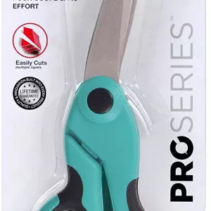 قیچی خیاطی خمیده سنگین SINGER 00561 ProSeries، 8.5 اینچ، آبی-سبز