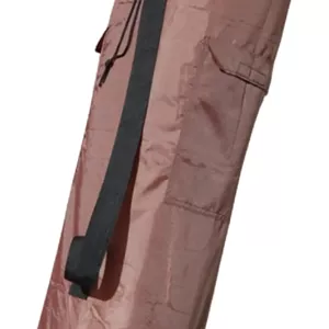کیف جایگزین صندلی تاشو کمپینگ MYSUPOT، 101x17x17 سانتی متر (قهوه ای، متوسط)، مناسب برای صندلی های کمپینگ، چادر، زیرانداز یوگا، صندلی ساحلی، چتر، ساخته شده از پارچه آکسفورد پلی استر 420D با جیب های جانبی