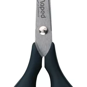 قیچی مپد مدل Precise M681700، طول 13 سانتی متر - دارای محافظ تیغه - مشکی