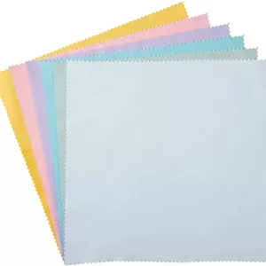 بسته پارچه لحاف دوزی از پیش برش خورده چرخ رنگی کانکتینگ تردز، سایز 10 اینچ (رنگین کمان ملایم) 