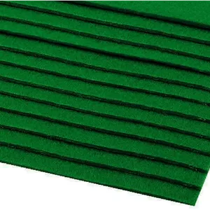 cyclingcolors 2 عدد پارچه نمدی رنگی مناسب برای کاردستی، خیاطی، اسکرپ بوک، تزئین و دکوپاژ A4 20 x 30 سانتی متر ضخامت 2-3 میلی متر پلی استر 416 گرم بر متر مربع - سبز پاستلی