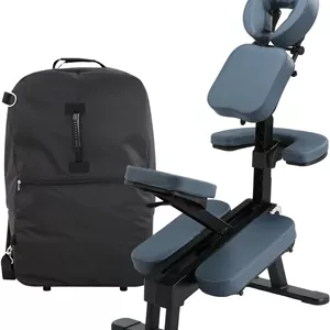 صندلی ماساژ قابل حمل مستر ماساژ مدل Gymlane - طراحی ارگونومیک با فوم دو اینچی، تنظیمات چندگانه، تحمل وزن تا 272 کیلوگرم - صندلی تاتو قابل حمل