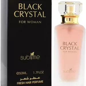 عطر مو زنانه بلک کریستال از سابلایم - 50 میلی لیتر