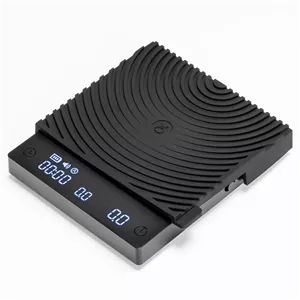 ترازوی قهوه تایمور مدل Basic Mini، ترازوی اسپرسو الکترونیکی چند منظوره، ترازوی دیجیتال قطره ای با تایمر، ترازوی آشپزخانه دیجیتال فوق العاده نازک و سبک برای پخت و پز