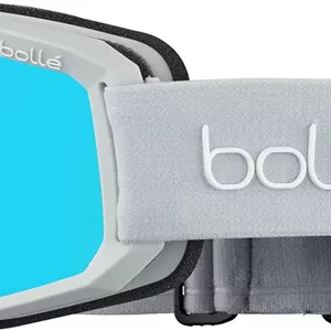 عینک اسکی Bollé - Maddox، خاکستری مات روشن، لاجوردی، سایز متوسط-بزرگ، مناسب برای آقایان و بانوان، بزرگسال