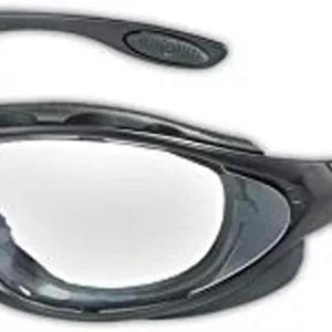 عینک ایمنی درزگیر هانیول S0600 Uvex Seismic با عملکرد بالا، استاندارد، مشکی