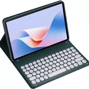 کیبورد مناسب برای تبلت شیائومی Redmi Pad 2 با اندازه 10.95 اینچ (مدل 2025)، کیبورد بلوتوثی بی‌سیم جداشدنی با کاور استند مغناطیسی برای شیائومی Redmi Pad 2 با اندازه 10.95 اینچ