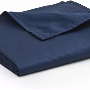 روکش لحاف پنبه ای YnM برای پتوهای سنگین (سرمه ای، 150cm x 200cm) 
