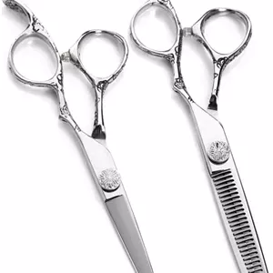 قیچی آرایشگری مو، آرایشگر حرفه ای Keen، دو طرفه، قیچی پیتاژ 6 اینچی، میزان پیتاژ 8% - 10%، مناسب برای سالن یا استفاده خانگی
