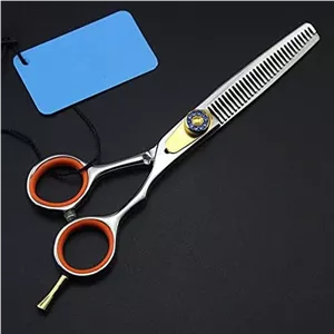 قیچی آرایشگری، قیچی پیرایش مو 6 اینچی حرفه ای فولاد ژاپنی 440C، قیچی جواهر مو، قیچی اصلاح مو، قیچی آرایشگری، قیچی پیتاژ مو