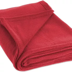 پتو پلار فلیس گلاسیر استارن استایل مناسب تمام فصول، دو نفره (228x254 سانتی متر) زرشکی