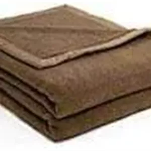 پتوی پشمی خالص یک نفره لوکس OMAJA HOME مناسب هتل/مهمانسرا/بیمارستان/دانشگاه (چند رنگ، 140x215 سانتی متر)