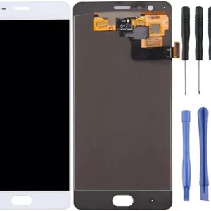 قطعات جایگزین تلفن همراه - شیشه جلوی صفحه نمایش خارجی با چسب OCA شفاف نوری برای OnePlus 7T