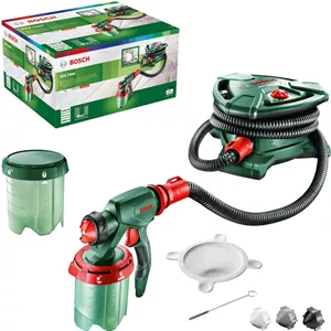 پیستوله رنگ پاش بوش مدل PFS 7000 مناسب برای خانه و باغ، 1400 وات، نرخ جریان (حداکثر) 700 میلی لیتر در دقیقه