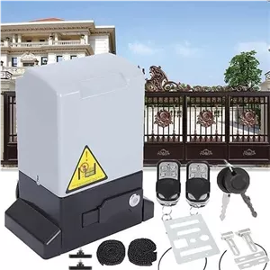 کیت بازکننده درب کشویی اتوماتیک، اپراتور درب امنیتی دنده ای برای درب تا 2000 کیلوگرم، موتور درب برای هتل، کارخانه، درب حیاط، 1200 وات