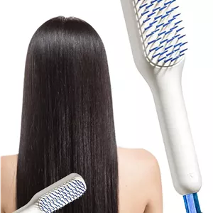 برس موی خیس Tengcang، باز کردن گره آسان، برس موی ضد الکتریسیته ساکن و ماساژ برای موهای خیس و خشک (سفید)
