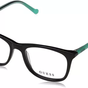 فریم عینک طبی унисекс GUESS مدل GU9164 001 47، مشکی براق، مشکی براق، 47