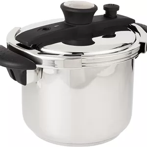 زودپز مایر مدل Meyer-QS-Pressure-Cooker-6-Liters-[MY53429] نقره ای