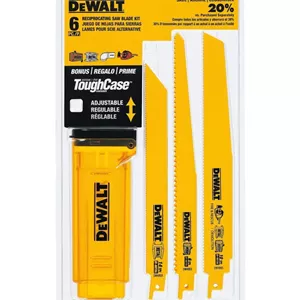 تیغه اره عمود بر DEWALT، دو فلزی، مجموعه 6 عددی (DW4896)
