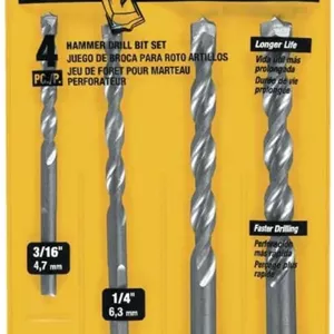 مجموعه مته های الماسه DEWALT، ضربه ای، 4 عددی (DW5204)