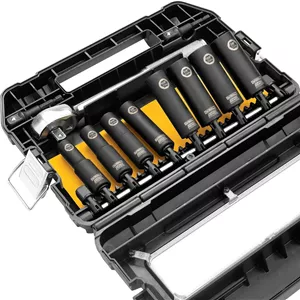 مجموعه بکس ضربه ای Dewalt، SAE، 1/2 اینچ، 10 قطعه (Dw22812)