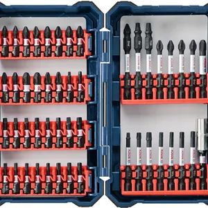 مجموعه پیچ گوشتی ضربه ای بوش مدل Sdms48، مجموعه 48 عددی