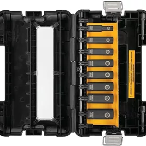 مجموعه آچار بکس ضربه ای Dewalt، SAE، 3/8 اینچ، 10 تکه (Dw22838)