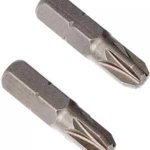 بوش 2609255924 نوک پیچ گوشتی 25 میلی متری پوزی درایو کیفیت استاندارد PZ3 (2 عدد)