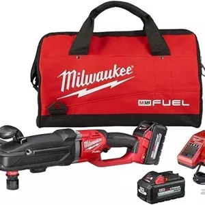 کیت دریل زاویه ای سوپر هاگ M18 Fuel میلواکی مدل 2711-22 با کوئیک-لاک