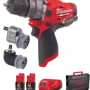 مجموعه دریل ضربه ای Milwaukee M12 FPDXKIT-202X M12FPDXKIT ولتاژ 12 (2x2.0Ah)