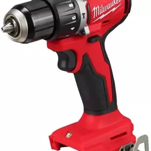 دریل چکشی شارژی براشلس کامپکت میلواکی مدل M18BLPDRC-0 ولتاژ 18 (بدون باتری و شارژر)
