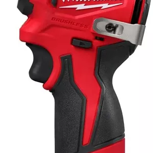 دریل پیچ گوشتی ضربه ای M12 Milwaukee ساب کامپکت براشلس 1/4 اینچ (فقط ابزار)