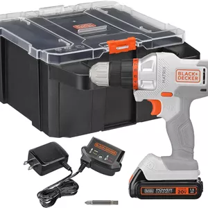 دریل کیت BLACK DECKER MATRIX 20V MAX* به همراه جعبه نگهداری (BDCDMT120WCSTFF)