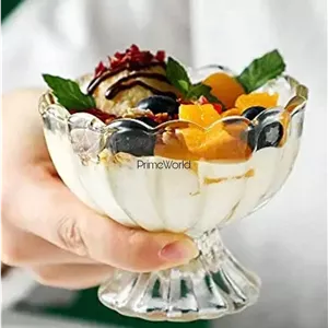 کاسه دسر رویال اروپایی پرایم ورلد، ست ۶ عددی، ۱۵۰ میلی‌لیتر، شیشه ای