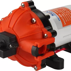 پمپ دیافراگمی DC سری SEAFLO 52، 12 ولت، 18.9 لیتر در دقیقه، 5.0 گالن در دقیقه، 70 PSI، 4.8 بار، پمپ آب سنگین