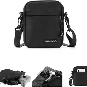 کیف دوربین AOCHUAN B20، کیف کمری نگهداری گیمبال برای دوربین، لنز، تثبیت کننده گیمبال 3 محوره و لوازم جانبی دوربین، با درج محفظه، توری و بند شانه