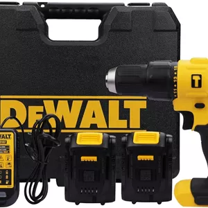 دریل شارژی 18 ولت DeWALT مدل DCD776C2، مشکی