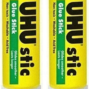 چسب ماتیکی دائمی و شفاف Hit Picks UHU 99655، 40 گرم (بسته 2 عددی)