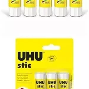 چسب ماتیکی اوهو 45275-5، 4 عدد چسب استیک به همراه 1 عدد مجیک استیک 8.2 گرمچسب استیک اثبات شده 8.2 گرم، مجموعه 3 عددی سفید