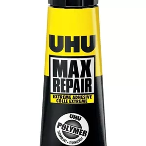 چسب فوق العاده قوی و جهانی UHU Max Repair Extreme، برای تقریباً تمام تعمیرات، داخل و خارج از خانه، 8 گرم، شفاف - بسته 5 عددی