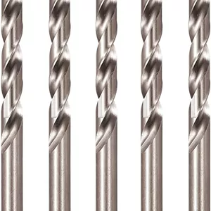 مجموعه 5 عددی مته HSS ماکیتا مدل D-06579، قطر 10 میلی متر، طول کلی 133 میلی متر