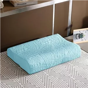 روبالشی لاتکس suxuMhao، یک عدد، ارائه دهنده تجربه خواب راحت، روبالشی برای ایجاد فضای خواب خصوصی شما، 35x55 سانتی متر (آبی)
