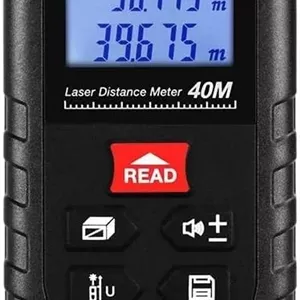 متر لیزری دیجیتال 40 متری SNDWAY SW-T4S با قابلیت اندازه گیری مساحت/حجم
