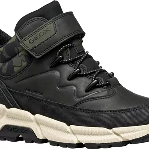 نیم بوت پسرانه جیوکس مدل J Flexyper Plus Boy، مشکی، سایز 7 UK